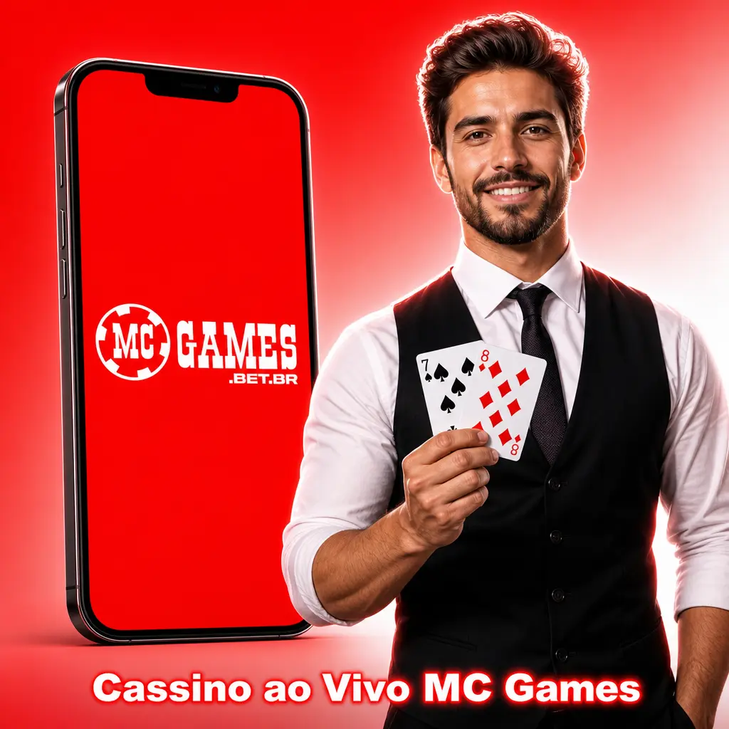 Cassino ao vivo MC Games com dealers em HD: roleta, blackjack, bacará, Bac Bo e game shows como Crazy Time.