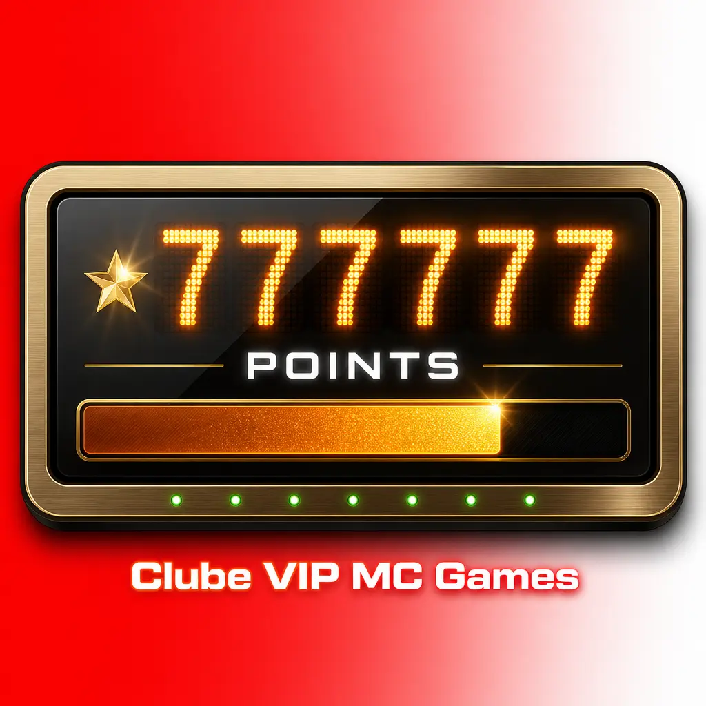 Clube VIP MC Games: níveis Bronze, Prata, Ouro e Diamante com cashback, bônus e benefícios exclusivos