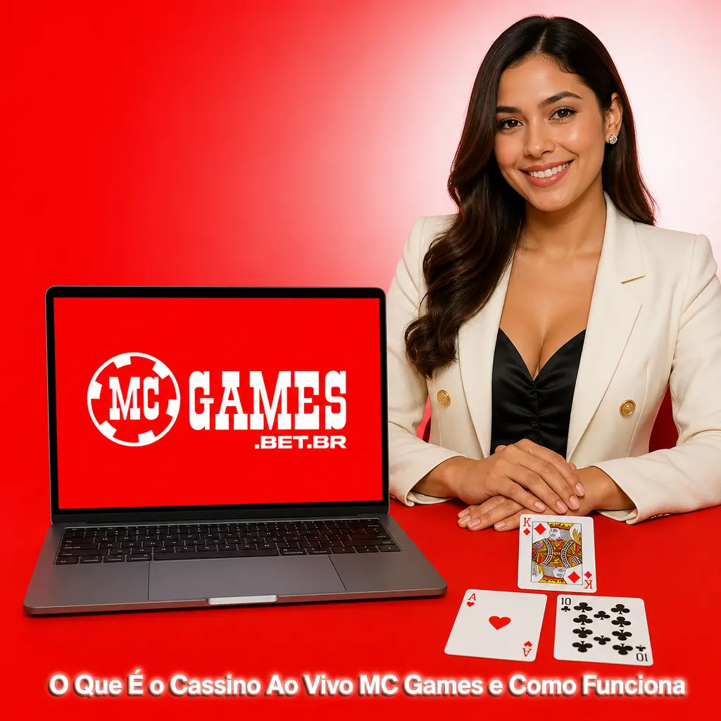 Cassino ao vivo MC Games com dealer real, transmissão em HD e mesas de blackjack e roleta em estúdio
